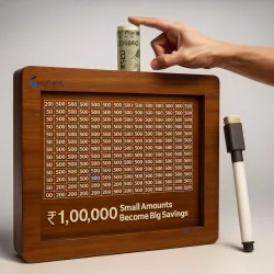 GRAPHENE Wooden Piggy Bank Gullak for Kids 
