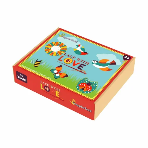 Image of GrapplerTodd - Lace with Love, Lacing Activity for Kids