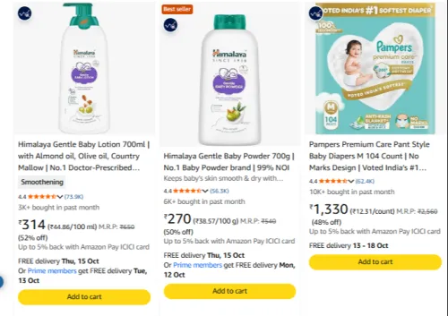 Image of Great Indian Festival'26 | Flash sale Baby at up to 67% Discount