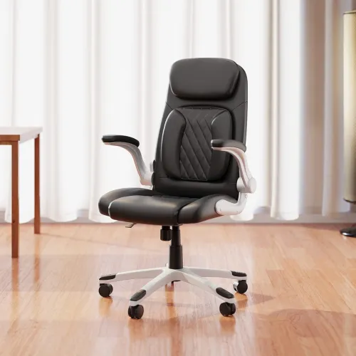 Image of Green Soul Bosco Premium Leatherette Office Chair, High Back Ergonomic Home Office Executive Chair