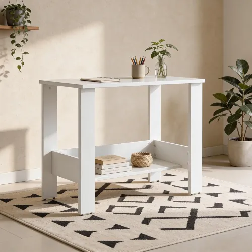 Image of Green Soul Indus Study Engineered Wood Table 