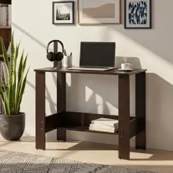 Green Soul Indus Study Table 90cm Wide Hidden Book Shelf