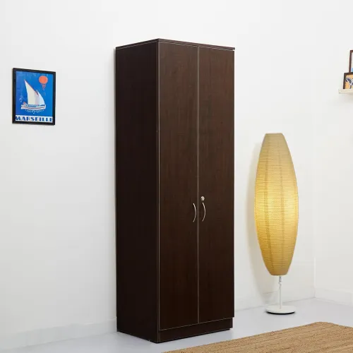 Image of Green Soul Merlin 2-Door Wood Wardrobe