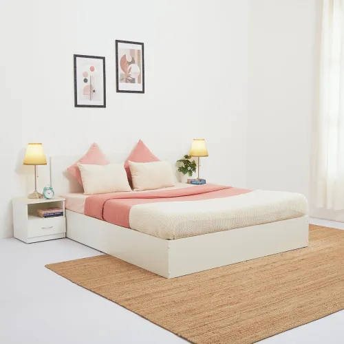 Image of Green Soul Zenith Queen Size Double Bed with Box Storage
