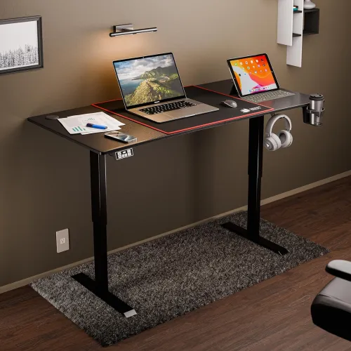 Image of Green Soul Surface Electric Sit Stand Desk | Digital Display with Memory Preset | Times Your Posture with Sedentary Alar