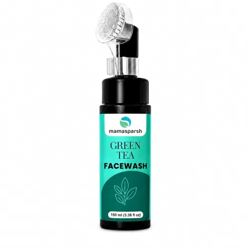 Image of Green Tea Face Wash with Silicone Brush Applicator