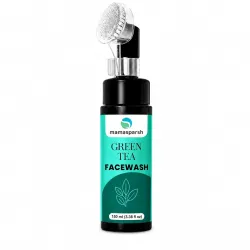 Green Tea Face Wash with Silicone Brush Applicator