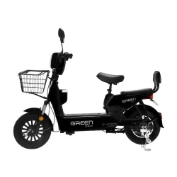 Green Udaan Low Speed Electric Scooter Non RTO 30KM Range with Portable Charger