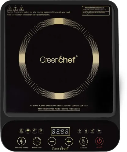 Image of Greenchef 2000 W Induction Cooktop Touch Panel