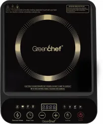 Greenchef 2000 W Induction Cooktop Touch Panel (Black, Dice)