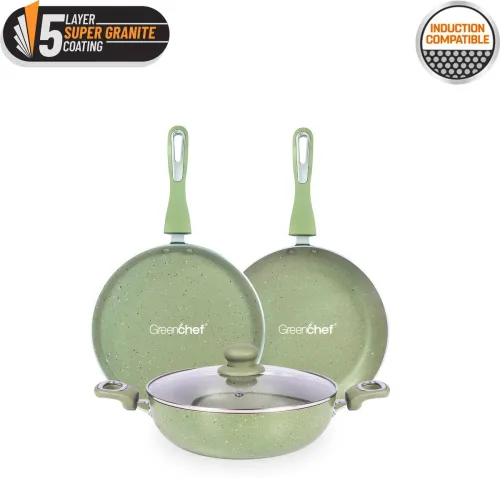 Image of Greenchef Astor Induction Non-Stick Cookware Set 4Pcs