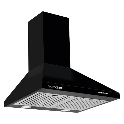 Image of Greenchef BK60 Wall Mounted Chimney Black