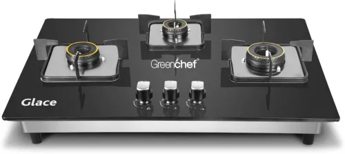 Image of Greenchef Glace Glass Automatic Hob (3 Burner) 