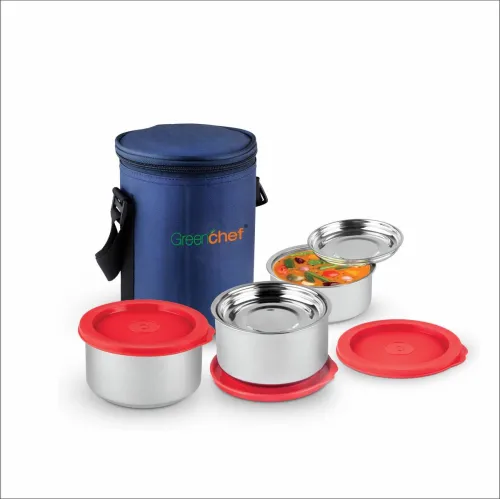 Image of Greenchef Sizzle Insulated Lunch Box – 350ml, po3