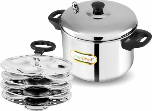 Image of Greenchef Vesta Induction Idli Maker (4 Plates , 16 Idlis )