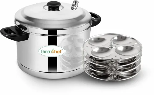 Image of Greenchef Vesta Induction Idli Maker  (4 Plates , 16 Idlis )