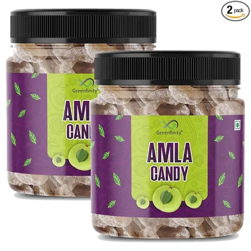 Image of Greenfinity Dried Amla Candy - 250G(Pack Of 2)