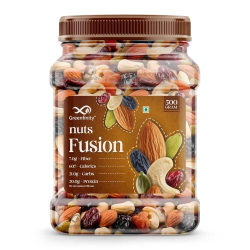 Image of GreenFinity Mixed Dry Fruits Pack – 500g