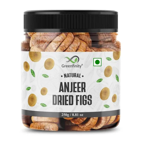 Image of GreenFinity Premium Afghani Anjeer - 250 grams | Dried Figs | Natural