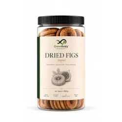 GreenFinity Premium Anjeer 500g | Whole Dried Figs | Naturally Sweet & Soft | High Fibre Dry Fruit | Healthy Snack for Daily Use | Fresh Resealable Pack