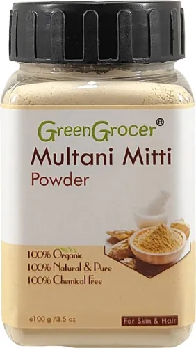 Image of GreenGrocer Pure Multani Mitti Powder -100g