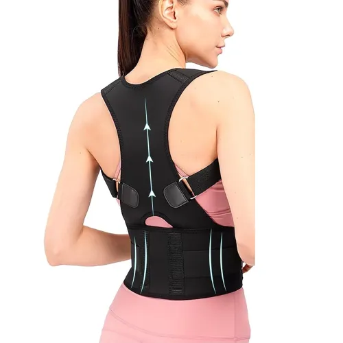 Image of Grin Health Posture Corrector For Men Back Support Belt For Back Pain Spine