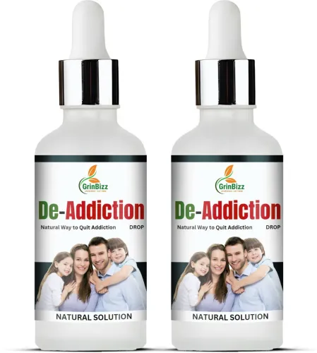 Image of Grinbizz De-Addiction Ayurvedic Drops (PO2)