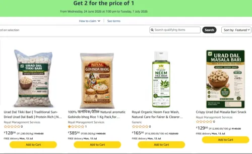 Image of Grocery Loot : Buy 1 Get 1 Free On Already Discounted Product