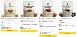 Grocery Products starting at ₹19