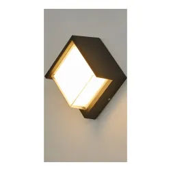Groeien Square Shape 5W LED Modern Acrylic Wall Lamp Fixture
