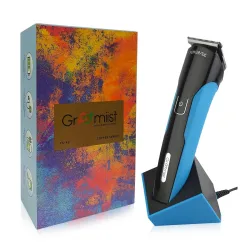 Groomiist IPX6 Waterproof Cordless Grooming Trimmer for Men 120 Min Run Time with Quick Charge | Suitable for Beard, Body Private Part Shaving, Head and Pubic Hair, Rubber Coating on Body |....