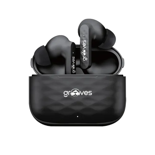 Image of GROOVES Infinity Diamond TWS Earbuds Black