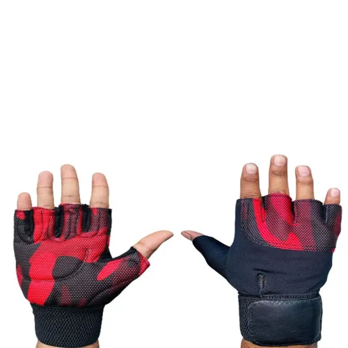 Image of GROUPERS Unisex Patterned Sport Gloves
