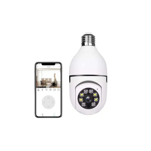 Image of Grousale 3MP HD WiFi Home Security Camera with Live View, Color Night Vision, Motion Detection, 2Way-Intercom, 360 Degre