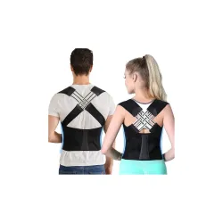 GROWTOP Posture Corrector for Men & Women | Webbing Design Back Straight Belt |