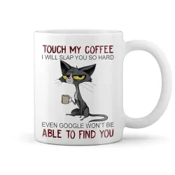 Grumpy Cat Ceramic Coffee Mug 11 Oz 