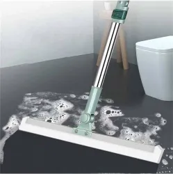 GTF-RG Magic Silicone Floor Broom Silver