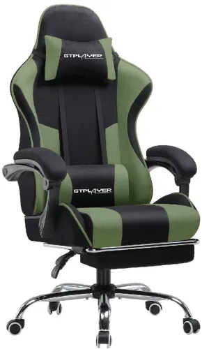 Image of GTPLAYER Ergonomic Multi Functional Gaming Chair Green