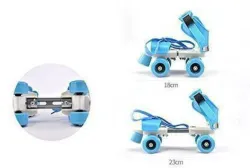 GTTT Adjustable Roller Skates 4 Wheel Skating Shoes