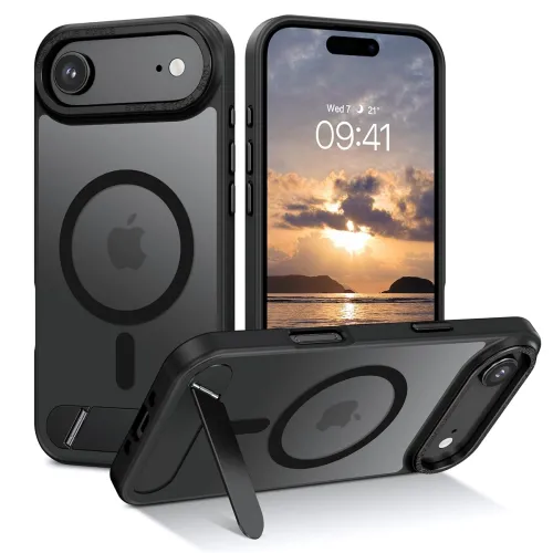 Image of GUAGUA MagSafe Matte Shockproof iPhone Air Case Black