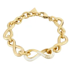 GUESS Amore Gold-Plated Stainless Steel Bracelet For Women | Durable | Tarnish-Resistant & Gift-Ready | Size Small 5.0 5.0 out of 5 stars (1) | Search this page