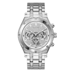 GUESS Analog Silver Dial Mens Watch-GW0261G1