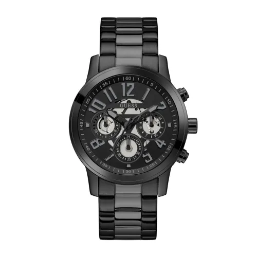 Image of GUESS Analog Watch for Men with Round Dial & Water Resistant Man's Wrist Watches