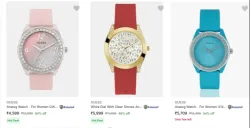 GUESS Analog Watch For Women Upto 60% Discount