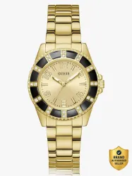 GUESS Champagne Dial Analog Watch 