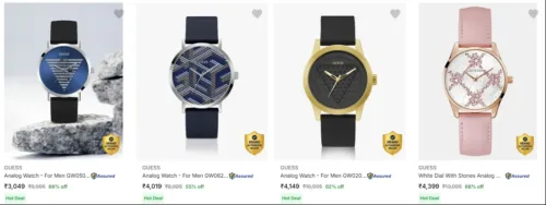 Image of Guess Men's Watches up to 68% Discount