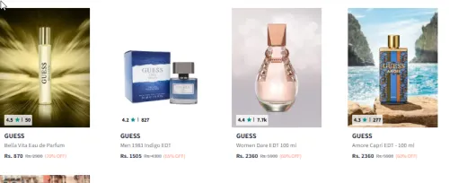 Image of Guess Perfume up to 60% Discount