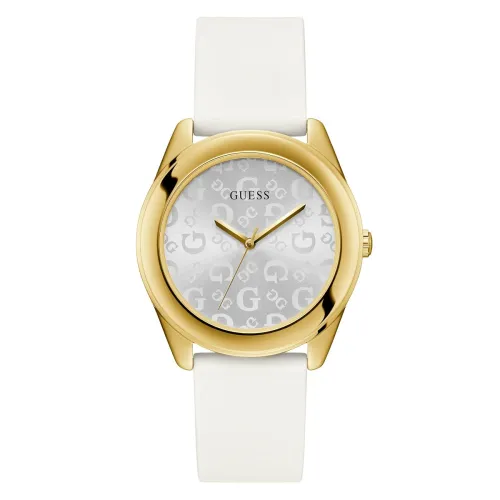 Image of Guess Round 40mm Black Dial Analog Women Watch - U1203L1M