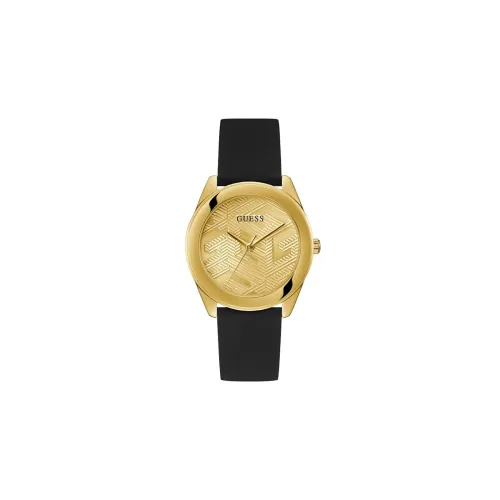 Image of Guess Round 40mm Champagne Dial Analog Women Watch - GW0665L1