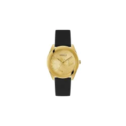 Guess Round 40mm Champagne Dial Analog Women Watch - GW0665L1